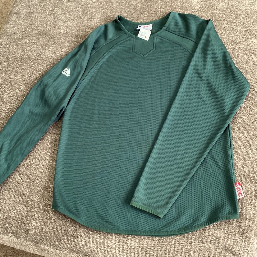 Majestic Baseball Long Sleeve Pullover Size XL NWT